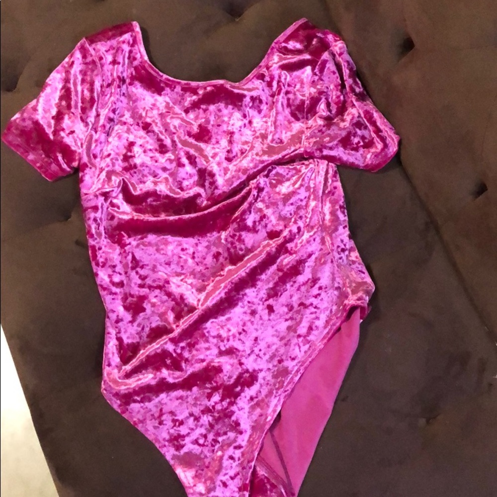 Velour Bodysuit